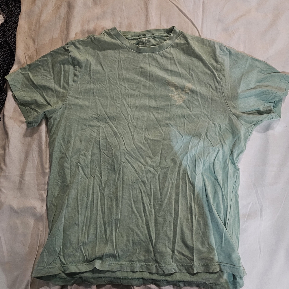 American Eagle Outfitters Light Green Short Sleeve Tee